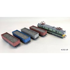 ET22-895 Pociąg towarowy dla początkujących – 1:87 – Sklej Model 48