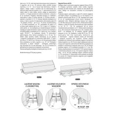 ET22-895 Pociąg towarowy dla początkujących – 1:87 – Sklej Model 48