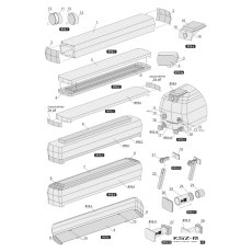 ET22-895 Pociąg towarowy dla początkujących – 1:87 – Sklej Model 48