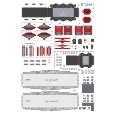 ET22-011 Pociąg towarowy dla początkujących – 1:87 – Sklej Model 49