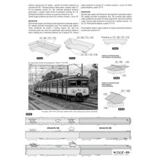 EN71-044 SKM pociąg pasażerski dla początkujących – 1:87 – Sklej Model 50