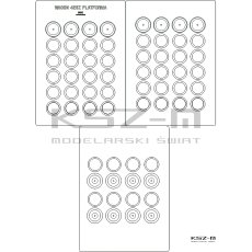 Wagon platforma 426Z – koła...