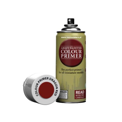 Army Painter CP3018 Dragon Red – Colour Primer podkład akrylowy w sprayu 400 ml