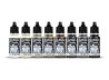 Vallejo 70151 Black & White - Zestaw 8 farb Model Color