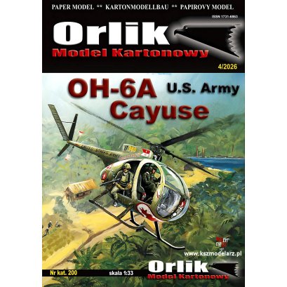 OH-6A Cayuse U.S. Army – 1:33 – Orlik 200