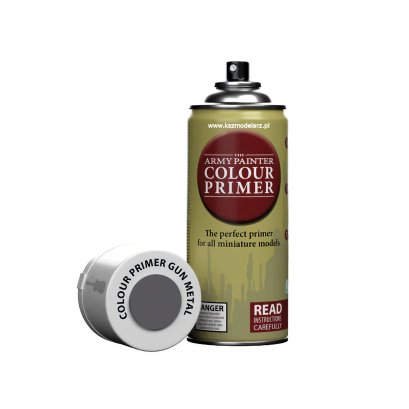 Army Painter CP3025 Gun Metal – Colour Primer podkład akrylowy w sprayu 400 ml