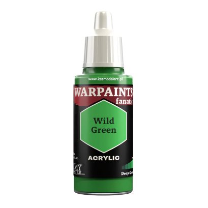 Wild Green – Warpaints Fanatic Army Painter WP3053 farba modelarska akrylowa 18 ml
