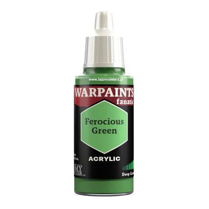 Ferocious Green – Warpaints Fanatic Army Painter WP3054 farba modelarska akrylowa 18 ml