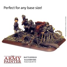 Army Painter BF4118 Battlefield Razorwire – drut kolczasty modelarski 4 m