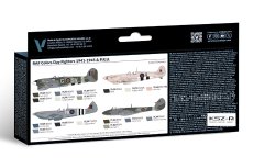 Vallejo 71162 Model Air – RAF Colors Day Fighters 1941–1945 zestaw 8 farb