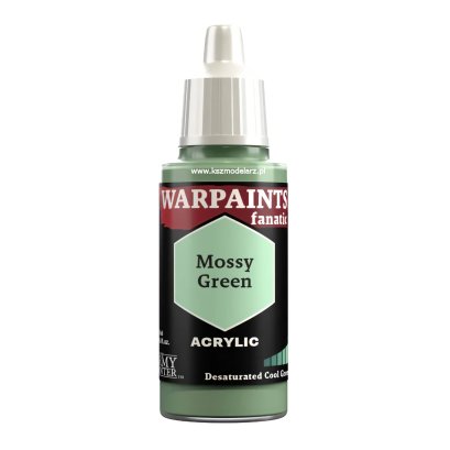 Mossy Green – Warpaints Fanatic Army Painter WP3066 farba modelarska akrylowa 18 ml