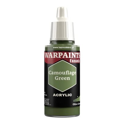 Camouflage Green – Warpaints Fanatic Army Painter WP3069 farba modelarska akrylowa 18 ml