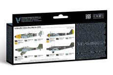 Luftwaffe colors pre-war to 1941 - Vallejo 71165 - Zestaw 8 farb Model Air