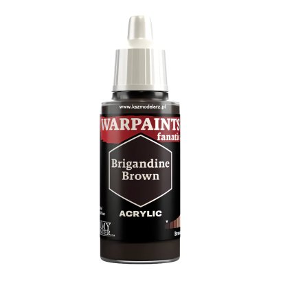 Brigandine Brown – Warpaints Fanatic Army Painter WP3073 farba modelarska akrylowa 18 ml