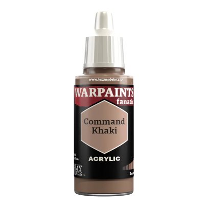 Command Khaki – Warpaints Fanatic Army Painter WP3077 farba modelarska akrylowa 18 ml