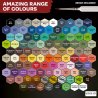 Army Painter WP8073 Warpaints Fanatic Wargamers Paint Set – zestaw 102 farb + figurka + pędzel