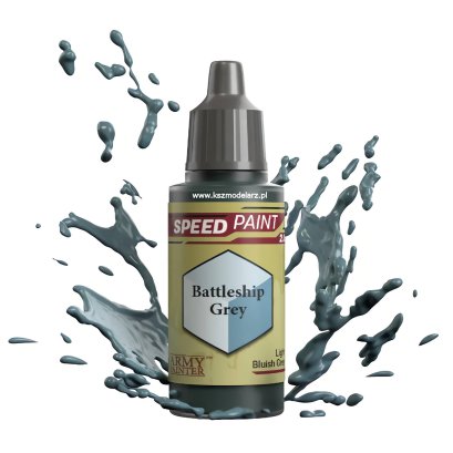 Battleship Grey – Speedpaint Army Painter WP2024 farba modelarska 18 ml