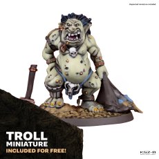 Army Painter GM1009 Wandering Monsters Paint Set – zestaw 15 farb + figurka + pędzel