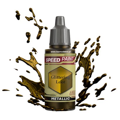 Glittering Loot – Speedpaint Metallic Army Painter WP2070 farba metaliczna 18 ml