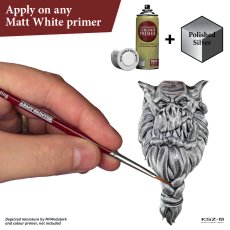 Polished Silver – Speedpaint Metallic Army Painter WP2071 farba metaliczna 18 ml
