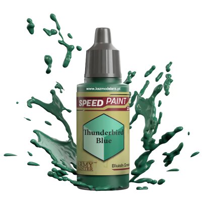 Thunderbird Blue – Army Painter Speedpaint WP2081 farba modelarska 18 ml