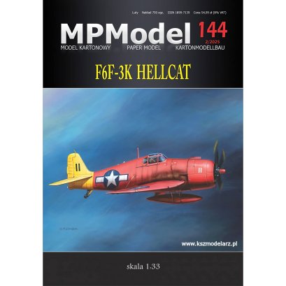F6F-3K Hellcat samolot myśliwski – 1:33 – MPModel 144