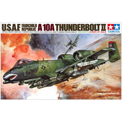 A-10A Thunderbolt II samolot szturmowy – 1:48 – Tamiya 61028