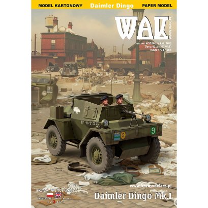 Daimler Dingo Mk.I samochód rozpoznawczy – 1:25 – WAK 264