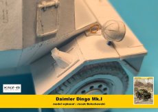 Daimler Dingo Mk.I samochód rozpoznawczy – 1:25 – WAK 264
