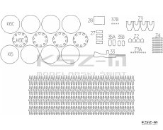 Daimler Dingo Mk.I – szkielet detale wycinane laserowo 1:25 – WAK 264