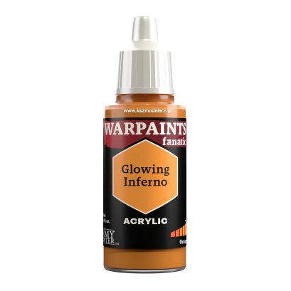 Glowing Inferno – Warpaints Fanatic Army Painter WP3101 farba modelarska akrylowa 18 ml