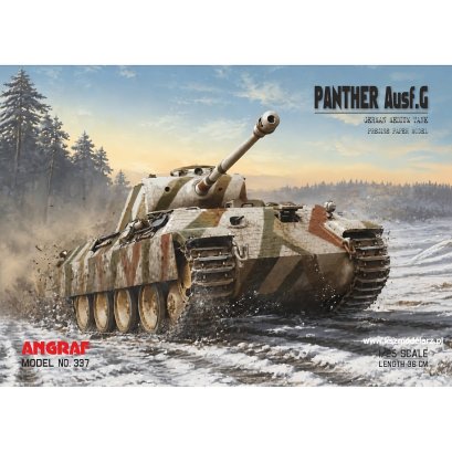 Panther Ausf.G – czołg niemiecki – 1:25 – Angraf 337