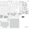 Panther Ausf.G – szkielet detale koła wycinane laserowo – 1:25 – Angraf 337