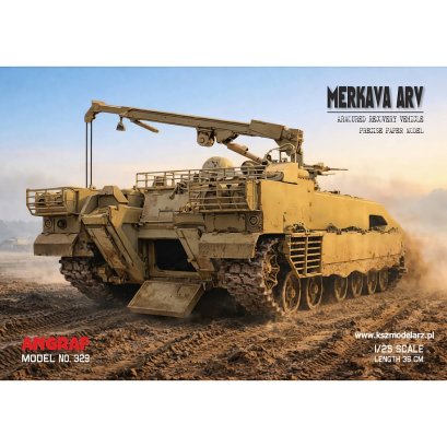 Merkava ARV – wóz zabezpieczenia technicznego – 1:25 – Angraf 329