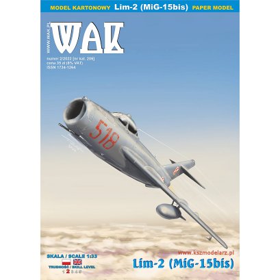 Samolot Lim-2 (MiG-15bis) - WAK 2/2022