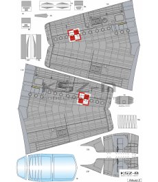 TS-11 Iskra bis DF – samolot szkolno-rozpoznawczy – 1:33 – WAK 265