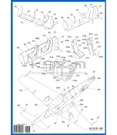 TS-11 Iskra bis DF – samolot szkolno-rozpoznawczy – 1:33 – WAK 265