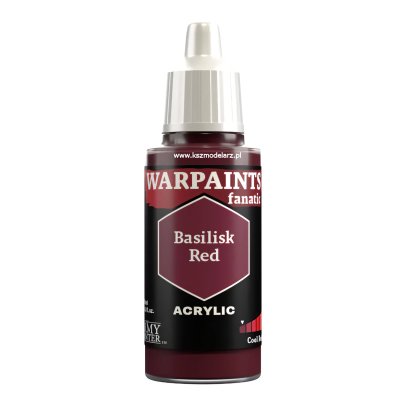 Basilisk Red – Warpaints Fanatic Army Painter WP3115 farba modelarska akrylowa 18 ml