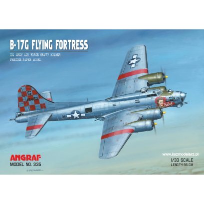 B-17G Flying Fortress Ruby's Raiders – ciężki bombowiec – 1:33 – Angraf 335