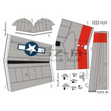 B-17G Flying Fortress Ruby's Raiders – ciężki bombowiec – 1:33 – Angraf 335