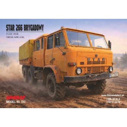 Star 266 Brygadowy – ciężarówka terenowa – 1:25 – Angraf 330