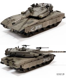 Merkava Mk. III – izraelski czołg podstawowy – 1:72 – Academy 13429