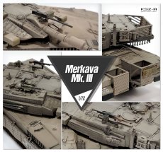 Merkava Mk. III – izraelski czołg podstawowy – 1:72 – Academy 13429