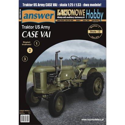 Case VAI – ciągnik wojskowy US Army – 1:25 i 1:33 – Answer KH 6/2018