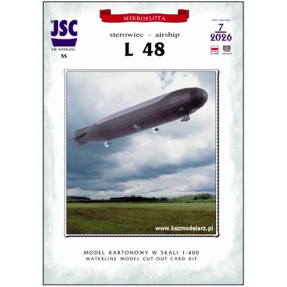 Niemiecki sterowiec L 48 – 1:400 – JSC 055
