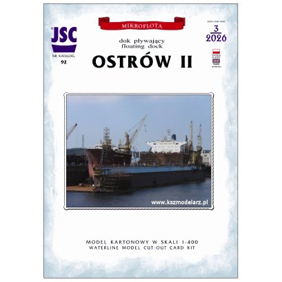 Polski dok pływający OSTRÓW II – 1:400 – JSC 092