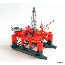 BREDFORD DOLPHIN norweska platforma wiertnicza – 1:400 – JSC 094