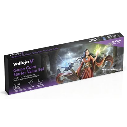 Vallejo 72215 Game Color Starter Value Set – zestaw farb akrylowych 10×18 ml