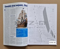 VASA szwedzki okret wojenny - Mały Modelarz 7-9/14