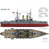 IJN Fuji – japoński pancernik (1897) – 1:200 – Card Army 8